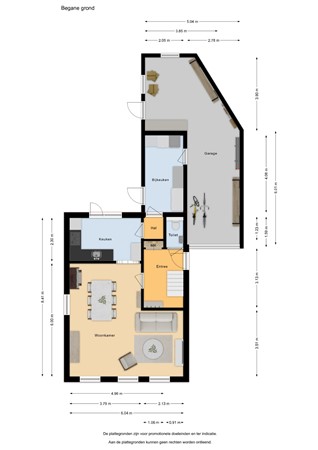Floorplan - Blockmekerstraat 14, 4921 SR Made